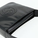 GUCCI Soho Shoulder Bag Patent Leather Black Silver 000 1013 0506 Auth 178814-6