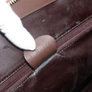 GUCCI Hand Bag Leather Brown Gold 000 1998 0570 Auth 178815-21