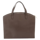 GUCCI Hand Bag Leather Brown Gold 000 1998 0570 Auth 178815-3