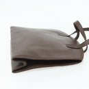 GUCCI Hand Bag Leather Brown Gold 000 1998 0570 Auth 178815-5