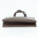 GUCCI Hand Bag Leather Brown Gold 000 1998 0570 Auth 178815-9