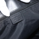 GUCCI GG Canvas Tote Bag Black Silver 31243 Auth 178818-17