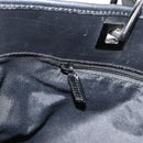 GUCCI GG Canvas Tote Bag Black Silver 31243 Auth 178818-20