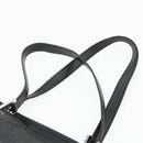 GUCCI GG Canvas Tote Bag Black Silver 31243 Auth 178818-8