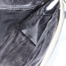 GUCCI Hand Bag Leather Black Gold 000 2058 0569 0 Auth 178820-17