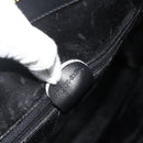 GUCCI Hand Bag Leather Black Gold 000 2058 0569 0 Auth 178820-21