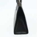 GUCCI Hand Bag Leather Black Gold 000 2058 0569 0 Auth 178820-5
