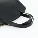 GUCCI Hand Bag Leather Black Gold 000 2058 0569 0 Auth 178820-7