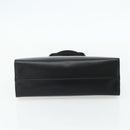 GUCCI Hand Bag Leather Black Gold 000 2058 0569 0 Auth 178820-9