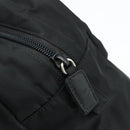 PRADA Hand Bag Nylon Black Silver Auth 178826A-15