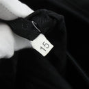 PRADA Hand Bag Nylon Black Silver Auth 178826A-22