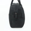PRADA Hand Bag Nylon Black Silver Auth 178826A-4
