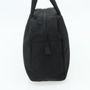 PRADA Hand Bag Nylon Black Silver Auth 178826A-5