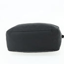 PRADA Hand Bag Nylon Black Silver Auth 178826A-9