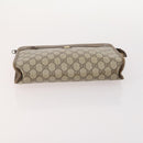 GUCCI GG Supreme Micro GG Supreme Bag PVC 5 Set Beige Navy Auth 178838-10