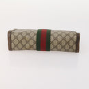 GUCCI GG Supreme Micro GG Supreme Bag PVC 5 Set Beige Navy Auth 178838-15