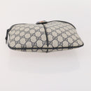 GUCCI GG Supreme Micro GG Supreme Bag PVC 5 Set Beige Navy Auth 178838-25