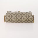 GUCCI GG Supreme Micro GG Supreme Bag PVC 5 Set Beige Navy Auth 178838-5