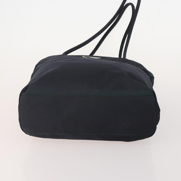 PRADA Shoulder Bag Nylon 5 Set Black Light Blue Navy Auth 178839
