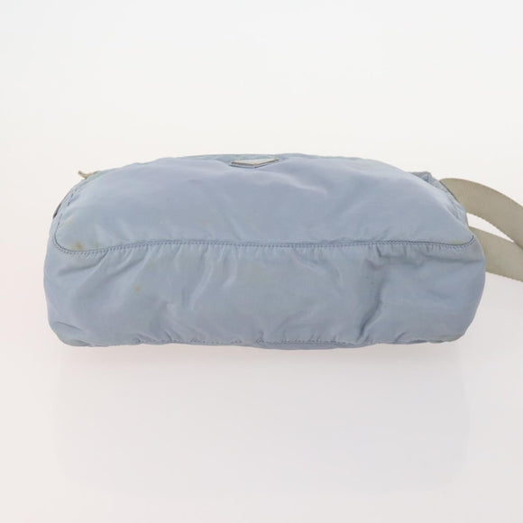 PRADA Shoulder Bag Nylon 5 Set Black Light Blue Navy Auth 178839