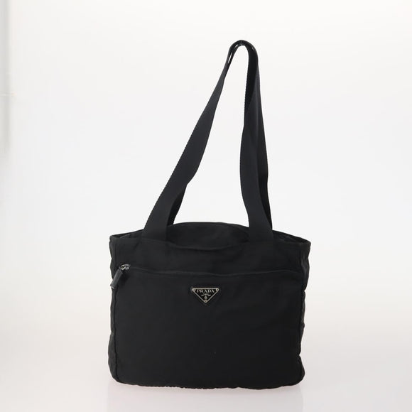 PRADA Shoulder Bag Nylon 5 Set Black Light Blue Navy Auth 178839
