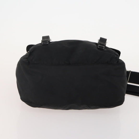 PRADA Shoulder Bag Nylon 5 Set Black Light Blue Navy Auth 178839