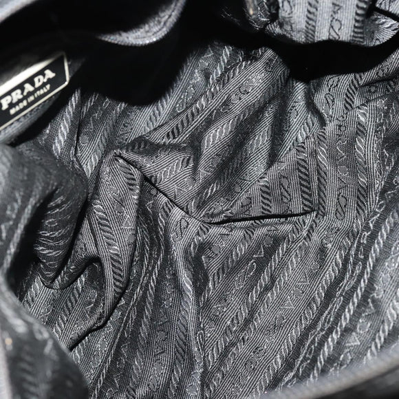 PRADA Shoulder Bag Nylon 5 Set Black Light Blue Navy Auth 178839