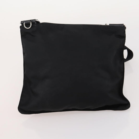 PRADA Shoulder Bag Nylon 5 Set Black Light Blue Navy Auth 178839