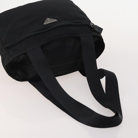 PRADA Shoulder Bag Nylon 5 Set Black Light Blue Navy Auth 178839