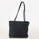 PRADA Shoulder Bag Nylon 5 Set Black Light Blue Navy Auth 178839-7