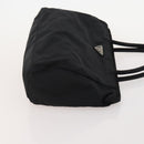 PRADA Hand Bag Nylon 4 Set Black Silver Green Auth 178840-10