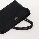 PRADA Hand Bag Nylon 4 Set Black Silver Green Auth 178840-11