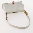 PRADA Hand Bag Nylon 4 Set Black Silver Green Auth 178840-17