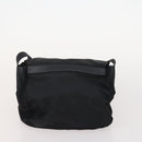 PRADA Hand Bag Nylon 4 Set Black Silver Green Auth 178840-21