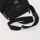 PRADA Hand Bag Nylon 4 Set Black Silver Green Auth 178840-23