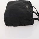 PRADA Shoulder Bag Nylon 4 Set Black Khaki Auth 178841-10