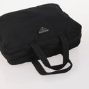 PRADA Shoulder Bag Nylon 4 Set Black Khaki Auth 178841-11