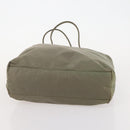 PRADA Shoulder Bag Nylon 4 Set Black Khaki Auth 178841-24