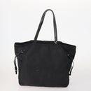 PRADA Shoulder Bag Nylon 4 Set Black Khaki Auth 178841-3