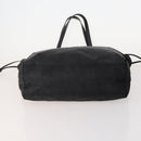PRADA Shoulder Bag Nylon 4 Set Black Khaki Auth 178841-6