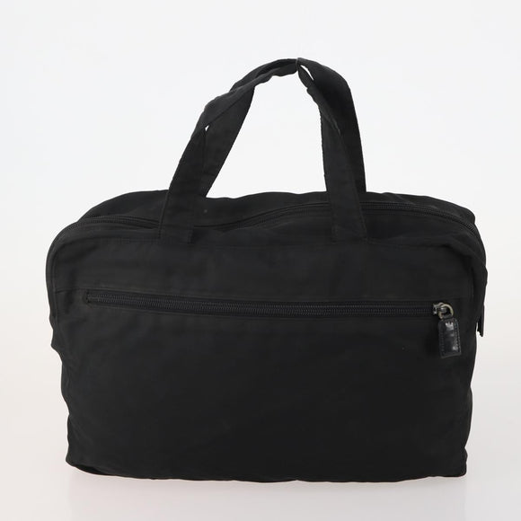 PRADA Shoulder Bag Nylon 4 Set Black Khaki Auth 178841