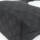 GUCCI GG Canvas Umhängetasche Nylon Schwarz Silber 01 3386 Auth 178845-12