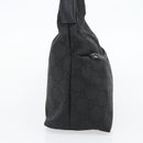 GUCCI GG Canvas Umhängetasche Nylon Schwarz Silber 01 3386 Auth 178845-4
