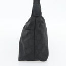 GUCCI GG Canvas Umhängetasche Nylon Schwarz Silber 01 3386 Auth 178845-5