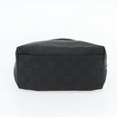 GUCCI GG Canvas Umhängetasche Nylon Schwarz Silber 01 3386 Auth 178845-9