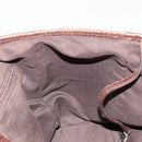 GUCCI GG Canvas Web Sherry Line Handtas Beige Zilver Auth 178849-18
