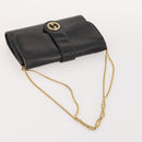 GUCCI GG Canvas GG Supreme Tas PVC Leer Nylon 3-delig Marineblauw Auth 178850-12