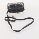 GUCCI GG Canvas GG Supreme Tas PVC Leer Nylon 3-delig Marineblauw Auth 178850-18