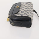 GUCCI GG Canvas GG Supreme Tas PVC Leer Nylon 3-delig Marineblauw Auth 178850-20
