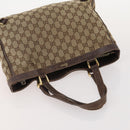GUCCI GG Canvas Tote Bag 4 Delige Set Marineblauw Beige Auth 178851-11